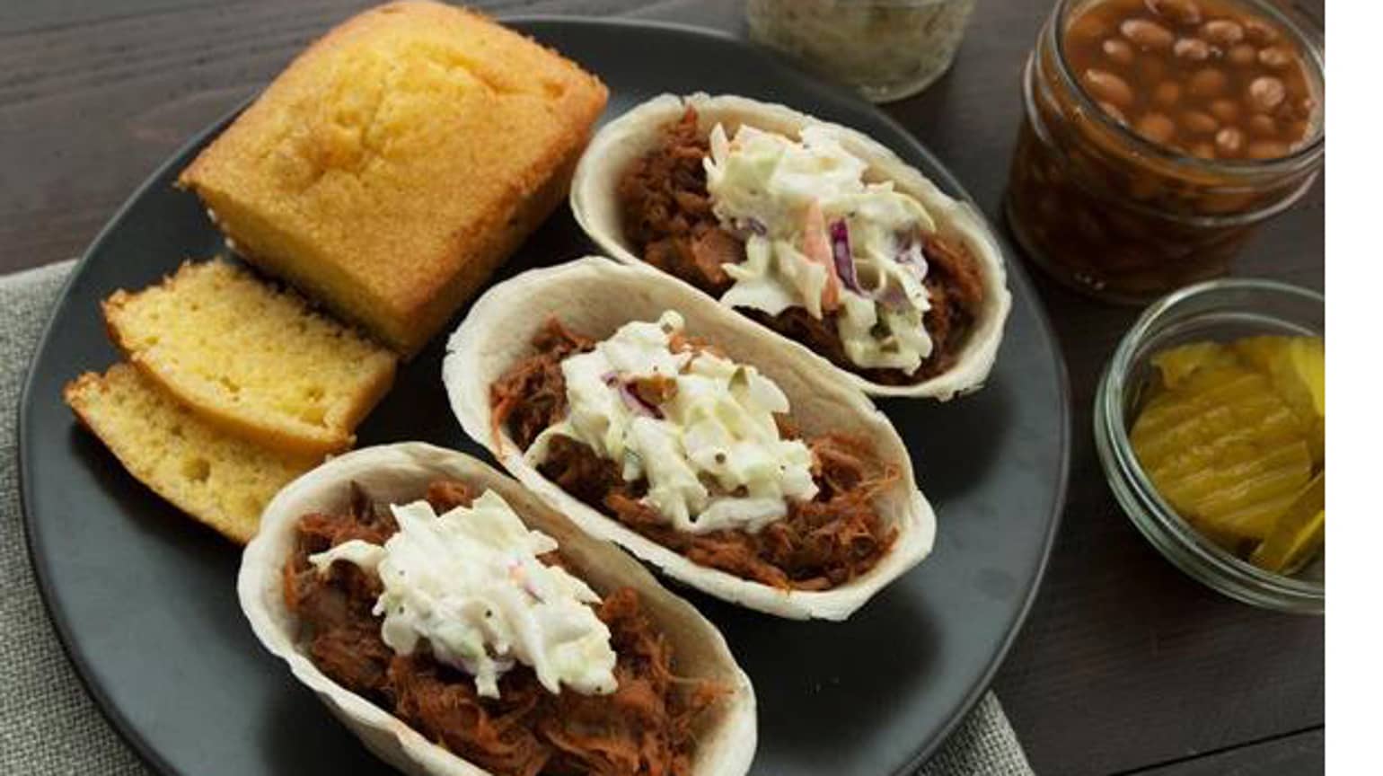 Mini-Tacos mit Pulled Pork nach Memphis-Art